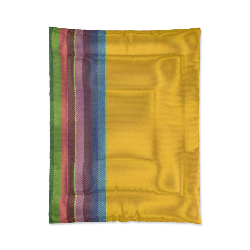 Inti - Cozy Stripe Comforter - Dreamy Nights with Warmth