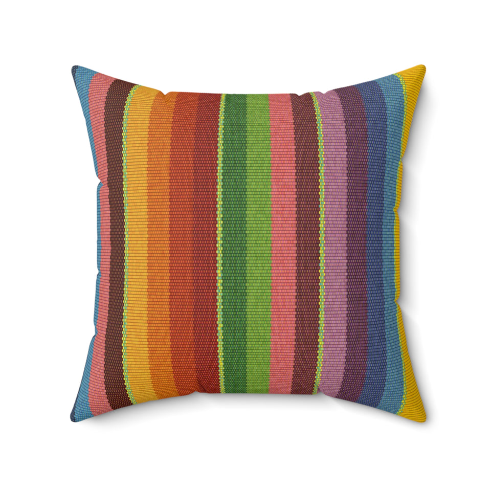 Inti - Soft Spun Polyester Square Pillow - Cozy Home Décor