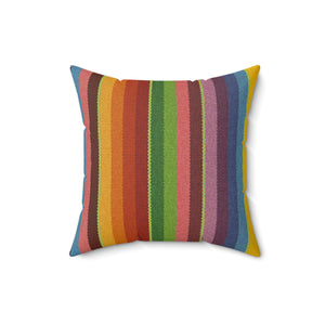 Inti - Soft Spun Polyester Square Pillow - Cozy Home Décor