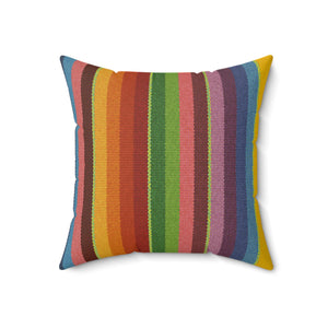 Inti - Soft Spun Polyester Square Pillow - Cozy Home Décor