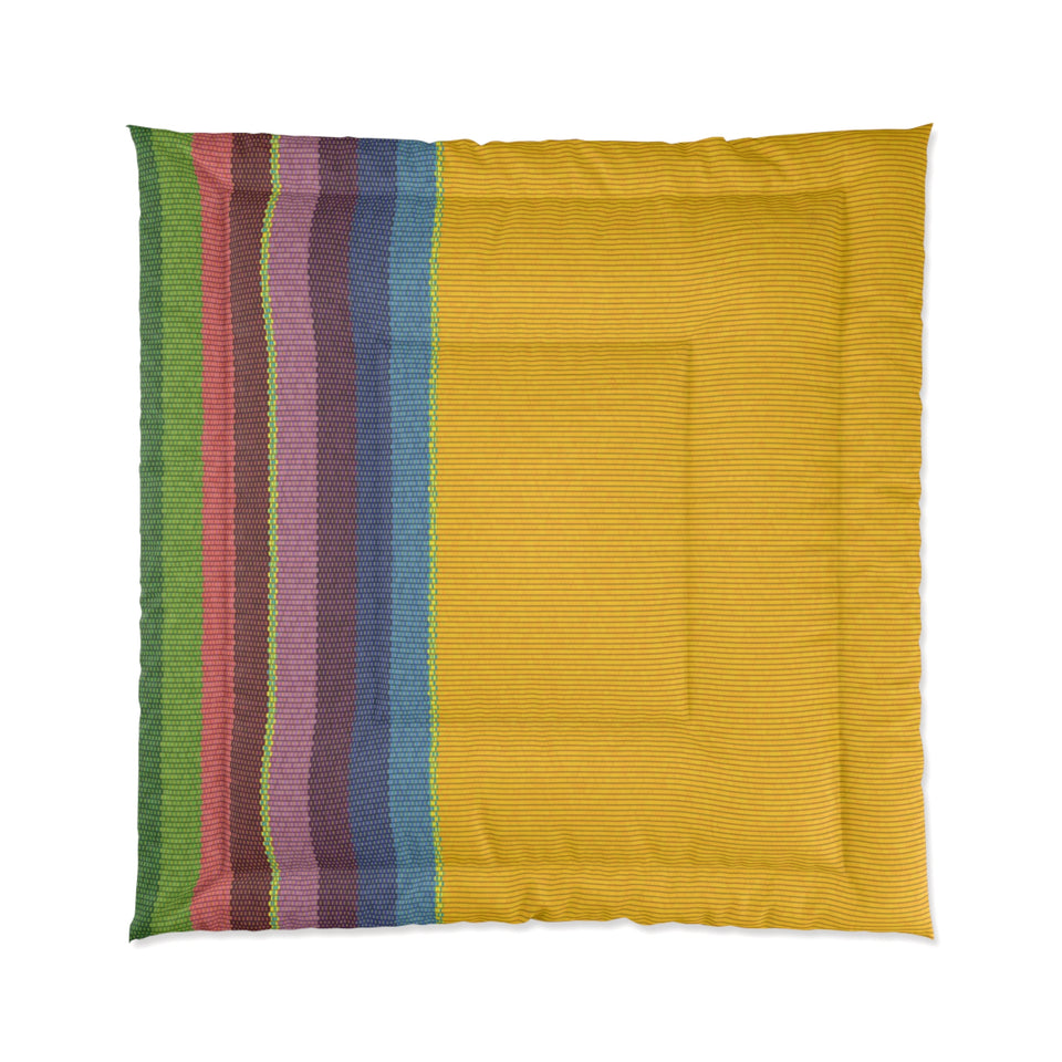 Inti - Cozy Stripe Comforter - Dreamy Nights with Warmth