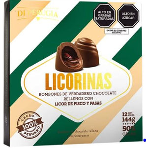 Licorinas bombones - caja 144 grs