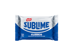 Sublime classic chocolate 30 grs - box 24 und