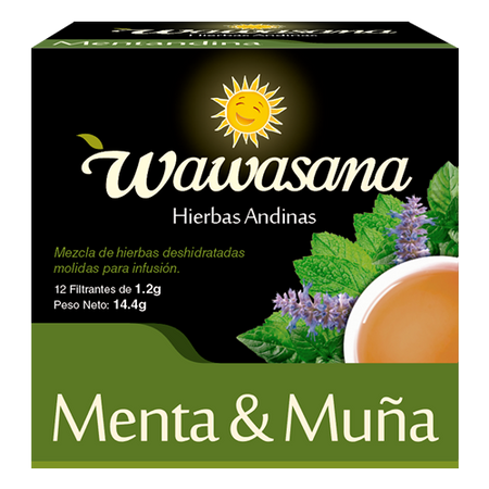 Mint and Muña Tea