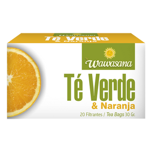 wawasana green tea orange