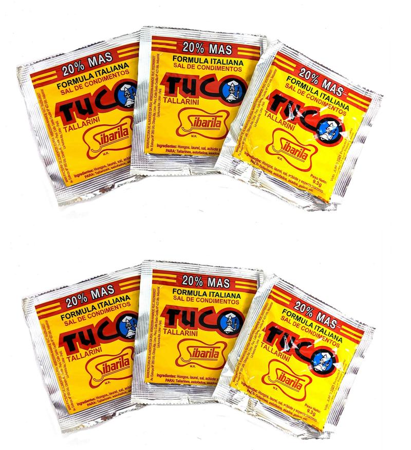 Tuco noodle - pack 6 units - 8.4grs