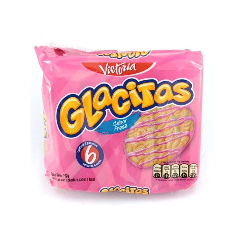 Glacitas cookies - pack 6 unid