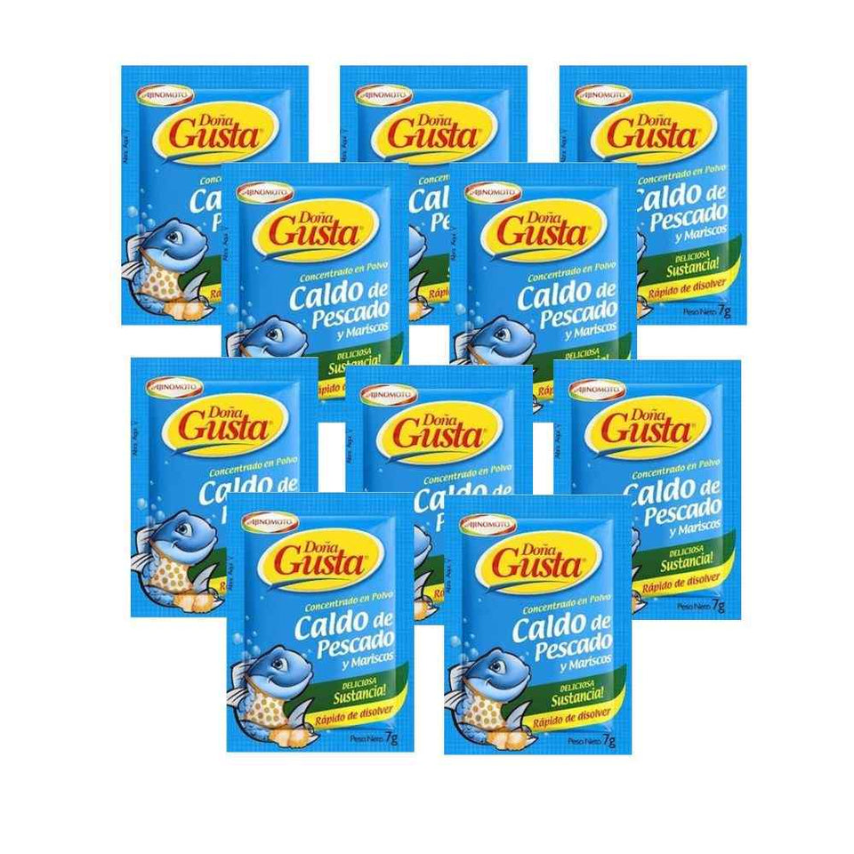 Fish broth Doña gusta - 20 units - 7 grs