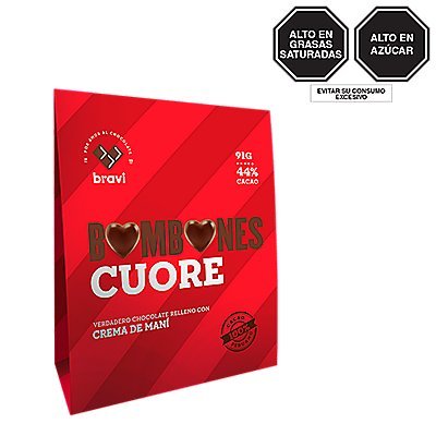 Coure  bombones with peanut butter - 118 grs