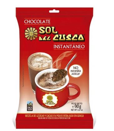 Classic instant chocolate Sol del Cusco
