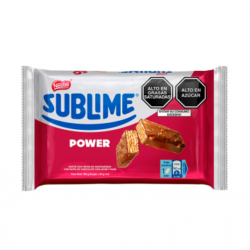 Sublime chocolate powder 30 grs - pack 6 und